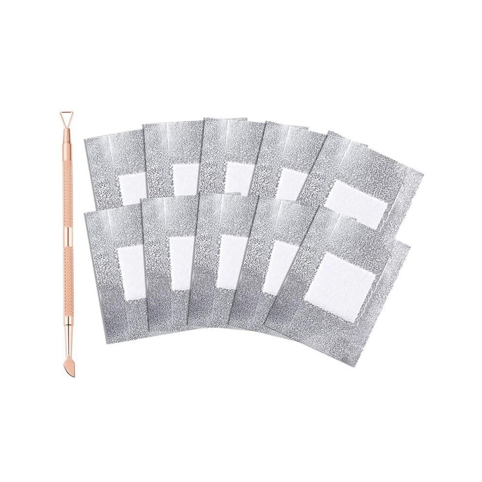 Gel Polish Remover Set - Foil Nail Strips 300 Pieces Soak Gel Polish Remover Foil Nail Strips