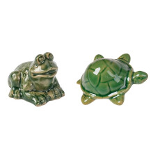 Pièces de Rechange de Toilettes, Tortue de Mer et Grenouille, Couvercles de Boulons de de Toilettes, Capuchons de Boulons de Toilettes Décoratifs