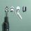 4Pcs Geometric Hook Bathroom Towel Holder Wall Hooks for Coats Adhesive Hooks Shower Hooks Backpack Hooks for Wall 8