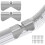 Stainless Steel Gutter Downspout Extension Hinge, Flip  Hinge Design, Compatible with Rectangle and Square Downspout,C 9