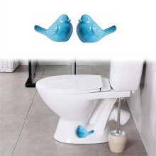 Toilet Bolt Caps, ResinToilet Bolt Covers Cute Bathroom Decor, Easy Installation Toilet Replacement Parts Brown 1PCS