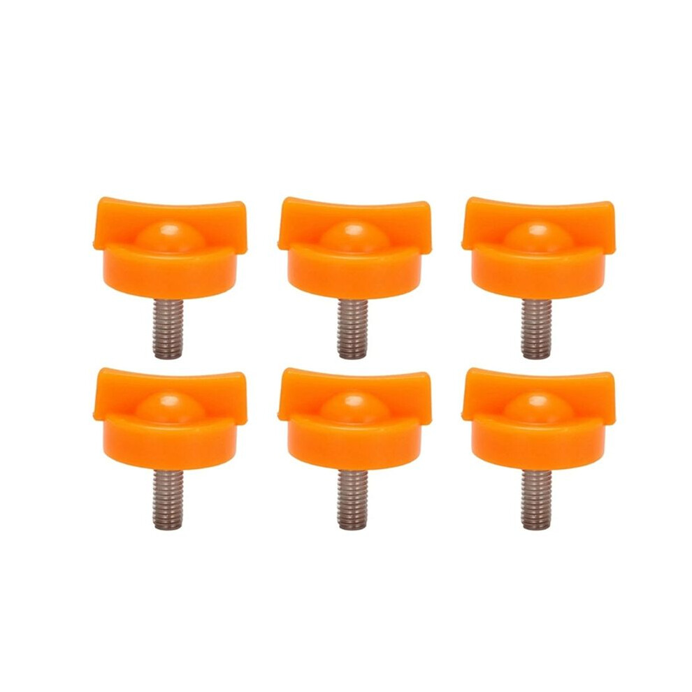 Orange 6Pcs Juicing Appliance Attachment Compression Screw Tighten For Fruit Press For Xc-2000E Electric Juicer