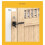 2 Pack Self Locking Gate  for Wooden Fence Heavy Duty,with Steel Spring Cable Pull String Gate Hardware Gate Lock 5