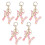 Y Style Letter Pendant  Cute Initial Keychain Butterfly Keychain 1