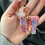 L Style Letter Keychain Cute Initial Letter Keychain Handle Pendant 6