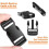 Buckle and Shoulder Strap Set, Buckle Strap, Japanese Buckle Double-Ended Adjustable Suitcase Strap 2