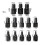 13Pcs Screw Extractor Kit Damaged Screw Remover Set Easy Out Drill Bits Broken Bolt Stud Remover Screw Extractor Set 6