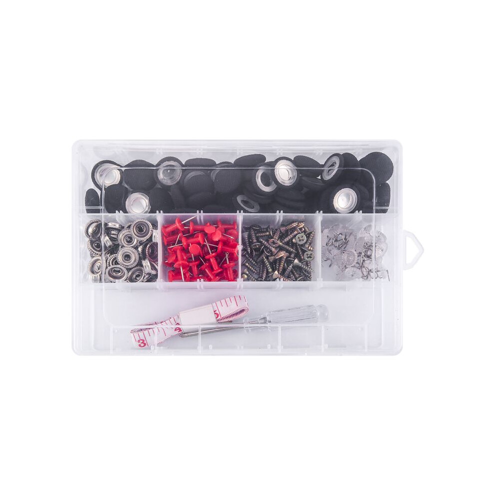 272Pcs Car Ceiling Repair Rivets Car Roof Repair Rivet Kit With Torsion Pin And Installation Tool Kit 4711378699203