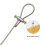 20PCS for 2/3mm Adjustable Wire Rope Clip Double Hole Cable Clamp Thread Locker Clamps Screw Fixing Hardware Accessories 4