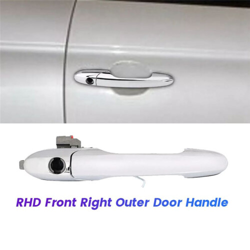 RHD Front Right Chrome Outer Door Handle 735592012 for  500 2007-2019 Exterior Handle Pull 735451694 735485872 2