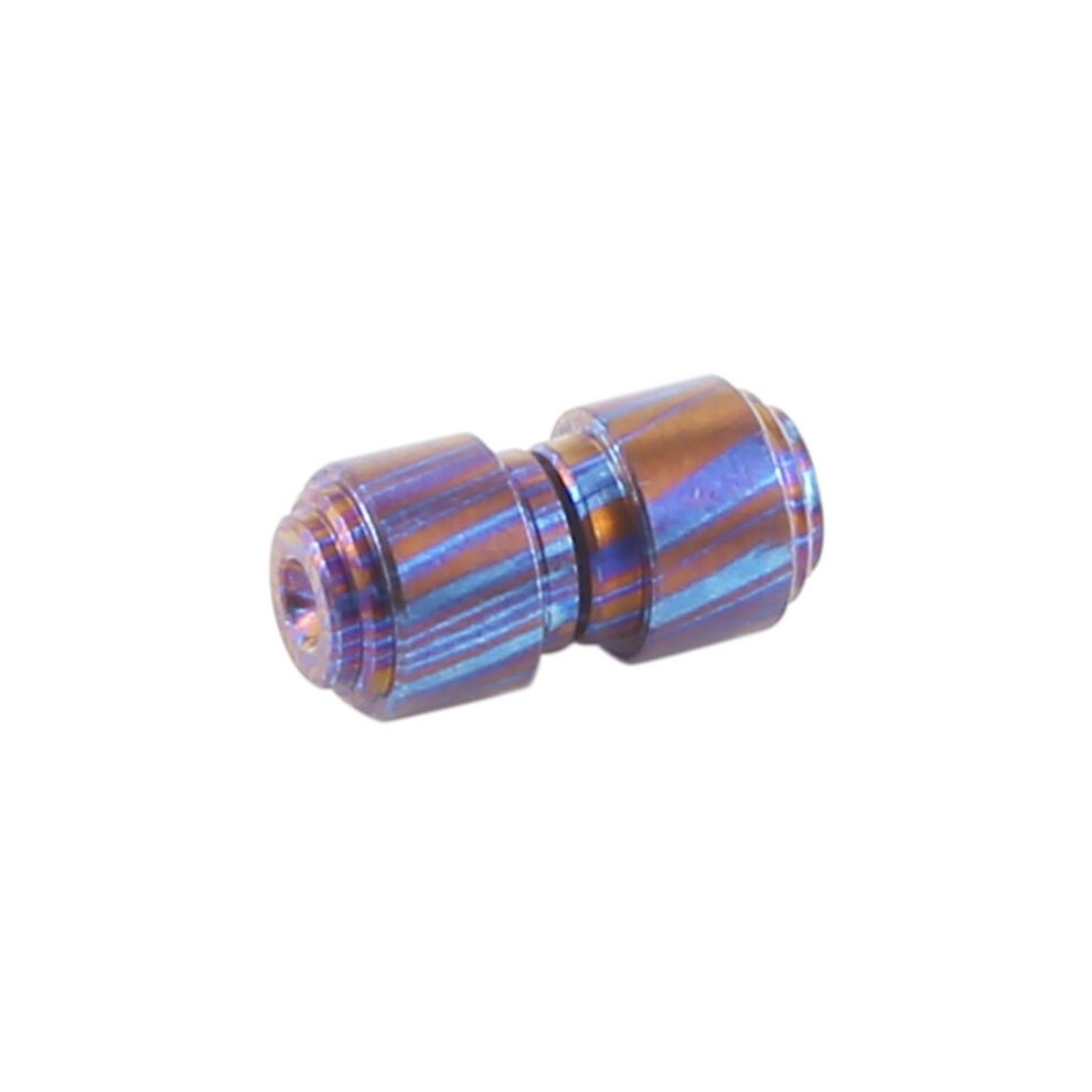 Titanium Damascus Material Roasted Fold Knife Thumb Stud Push Screws Button For Bugout 535 Knives Rivets 6031240372200