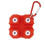 Puller Ergonomic Silicone Pulls Remove Obstacles with Hanging Buttons Red 1