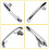 LHD Front Right Door Handle 68069942AC for  500 2012-2019 Exterior Outside Handle Chrome Pull 68069942AB 4