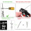 20PCS for 2/3mm Adjustable Wire Rope Clip Double Hole Cable Clamp Thread Locker Clamps Screw Fixing Hardware Accessories 6
