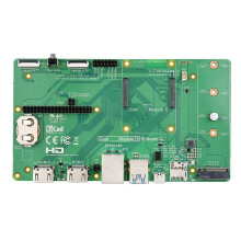 For Raspberry Pi CM5 IO Board Baseboard for Raspberry Pi Compute Module 5 IO Board Support M.2 NVMe SSD