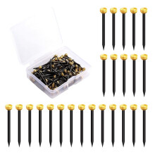 70 PCS Small Hanging Nails, Picture Nails Flat- Fasteners for Frames Hanging Frame for Woodworking