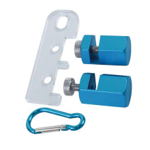 Stair Gauge, Aluminium Alloy Anodised Surfaces Hex Knob Design Framing Square Stair Gauge