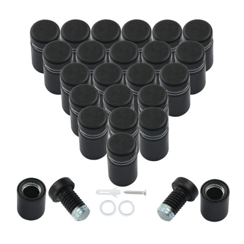 24pcs 1/2 Inch X 0.78 Inch Sign Bracket Screws, Bracket Screws, Bracket Mounting Hardware Wall Mount Bracket