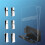 Wall Mount Bracket for PS5 Pro Console Wall Mount Organizer for PS5 Game Console Universal Wall Storage Rack Black 1