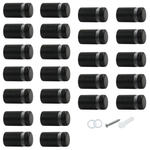 24pcs 1/2 Inch X 0.78 Inch Sign Bracket Screws, Bracket Screws, Bracket Mounting Hardware Wall Mount Bracket 1