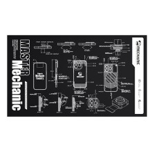 MECHANIC V77 Multifunctionele Reparatie Warmte-Isolatiemat, Zachte en Zweetabsorberende Moederbord IC-Chips Soldeerreparatiemat