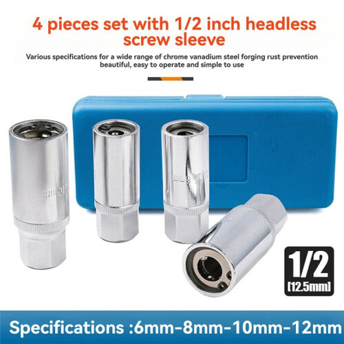 Headless Screw Extractor Sleeve Stud Screw Slide Tooth Extractor Damage Bolt Extractor 2