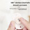 12 Pcs Self Adhesive  Caster Wheels 360 Smooth Rotation Universal Roller for Small Appliances Speaker 10