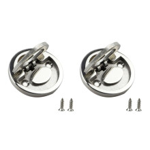 Professional Marine Round Flat Pull Lift Handle Hatch Lock Locker Cabinet Hardware Accessories