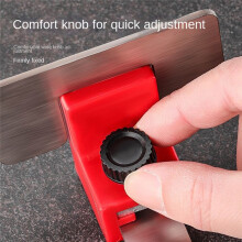 2pc Cabinet Door Installation Positioner Stainless Steel Floor Cabinet Leveler Adjustable Cabinet Hardware Jig Hand Tool