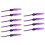 5 Pares de Hélices T65MM de 2 Pás, Hélices CW CCW de 65 mm e 2,5 Polegadas para Drones Ultramicro/Toothpick FPV Quadcopter Roxo 1
