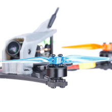 5 Paia di Eliche A 2 Pale T65MM da 65 mm e 2,5 Pollici CW CCW per Drone Quadricottero FPV Ultramicro/Toothpick Grigio