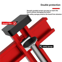 Aluminum Alloy Cabinet Door Installation Clamp Adjustable Household Cabinet Door Positioner Woodworking Tools