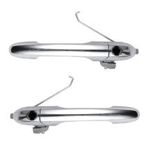 Left and Right Side Chrome Outer Door Handle Fit for 500 2007-2020 735592026 735592012 RHD