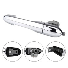 Poignée de Porte Extérieure Chromée Côté Gauche et Droit pour 500 2007-2020 735592026 735592012 RHD