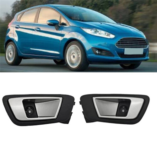 Car Rear Inner Door Handle Assembly Inner Pull Handle 8A61-A22601 8A61-A22600 for  Fiesta 2009-2014 1
