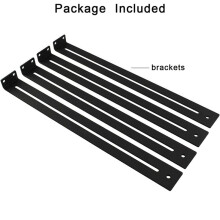 Drawer Repair Kit, Furniture Repair Accessories Brackets Middle Mount to Reinforce and Repair Broken Wooden A