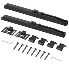 1 Satz Scheunentor-Soft-Close-Mechanismus, Federpuffer, Gleitdämpfer-Hardware für Dämpfer-Schiebetür-Hardware-Schienen-Kit