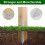 Small Railway Sleeper Brackets 10 Pack-Heavy Duty Sleeper Stakes for Pathway, Garden Raised Bed 2
