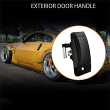 Exterior Outer Black Left Right Door Handles Fit for 350Z 2003-2009 80607-CD40B, 80606-CD00B