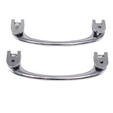 1Pair Chrome Interior Door Pull Handle Universal for Classic Cars Austin Mini1 964-1993 Transporter/Caravelle