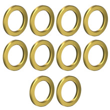 10 Pezzi M6 Rondella Piatta In Titanio per Bicicletta Bulloni per Bici Universali Guarnizione 6 mm Bulloni per Bici da Strada da Montagna