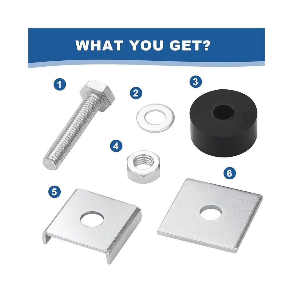 Trolley Roller Wheels Limit Trolley Assembly Positioning For Strut Channel 1-5/8In Wide And 1-5/8In Or Strut Channel A 6033015111731