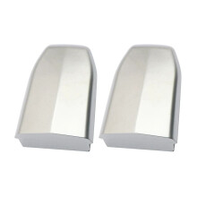 2x Framdörrshandtag Lås Cylinderlock Silver för Escalade 2015-2018 13596115