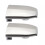 2x Front Door Handle Lock Cylinder Cover Silver for  Escalade 2015-2018 13596115 1