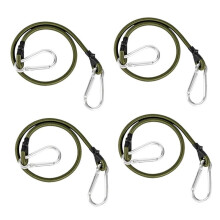 Conjunto de Alça Elástica para Serviço Pesado Ao Ar Livre, Corda Elástica para Amarração, Pacote de Corda para Caiaque, Ciclismo, 60cm