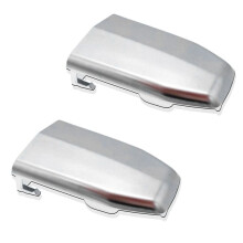 2x Voordeurgreep Slotcilinderafdekking Zilver voor Escalade 2015-2018 13596115