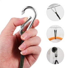 Outdoor Heavy Duty Bungee Cord Elastic Tie Down Strap Set Rope Bundle Cap Rope for Kayaking Cycling 60cm