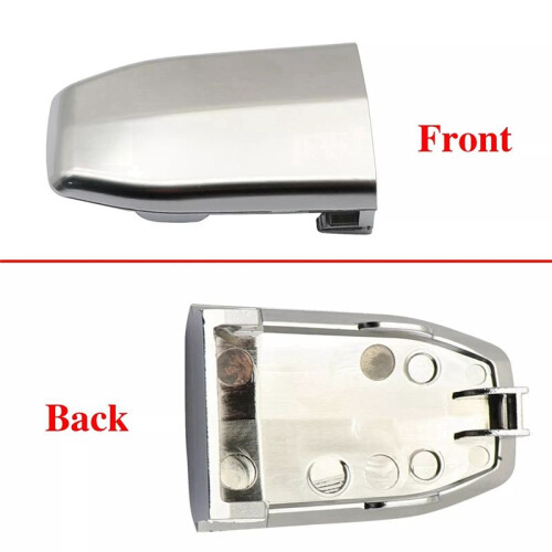 2x Framdörrshandtag Lås Cylinderlock Silver för  Escalade 2015-2018 13596115 1