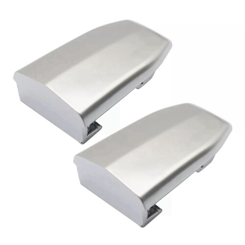 2x Framdörrshandtag Lås Cylinderlock Silver för  Escalade 2015-2018 13596115 2