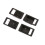 Car Inner Door Handle Bowl Trim for   2004‑2018 4PCS 6